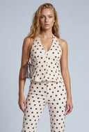 Polka Dot Halter Top