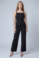Clementine Sleeveless Square Neck Top
