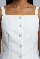 Clementine Sleeveless Square Neck Top