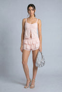 Colette Tiered Ruffle Shorts