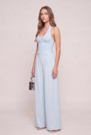 Belted Wide Leg Pants