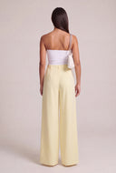 Belted Wide Leg Pants