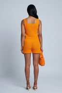 Aurelia Crochet Square Neck Top