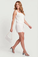 Aurelia Crochet Drawstring Shorts