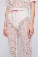 Emiliana Sheer Lace Pants