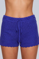 Vada Crochet Drawstring Shorts
