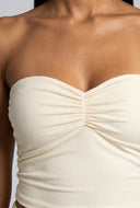 Tiffany Sweetheart Crop Tube Top