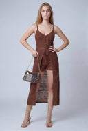Taytum Crochet Flyaway Maxi Top
