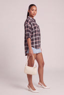 Plaid Tunic Shirt