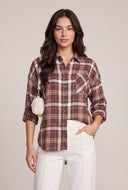 Plaid Tunic Shirt