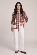 Plaid Tunic Shirt