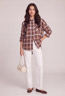 Plaid Tunic Shirt