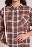 Plaid Tunic Shirt