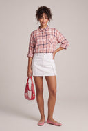 Plaid Tunic Shirt