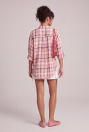 Plaid Tunic Shirt