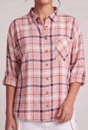 Plaid Tunic Shirt