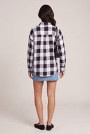 Plaid Button Front Shirt