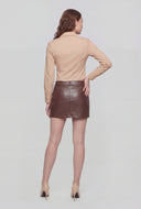 Cropped Button Front Shirt