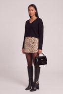 Elle Cable Knit Crop Sweater