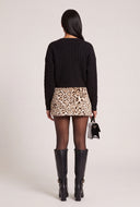 Elle Cable Knit Crop Sweater