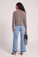 Cable Knit Long Sleeve Sweater