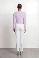 Rose Eyelash Knit Sweater