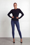 Cable Knit Crew Neck Sweater