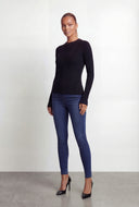 Cable Knit Crew Neck Sweater