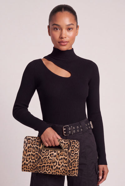 Asymmetrical Cutout Sweater