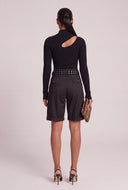 Asymmetrical Cutout Sweater