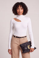 Asymmetrical Cutout Sweater