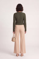 Asymmetrical Faux Wrap Sweater