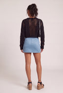 Cutout Crop Sweater
