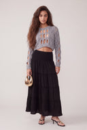 Cutout Crop Sweater