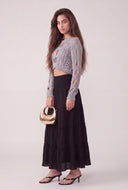 Cutout Crop Sweater