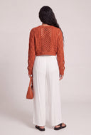Cutout Crop Sweater