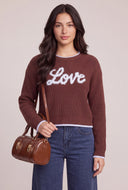 Love Graphic Sweater