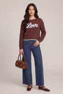 Love Graphic Sweater