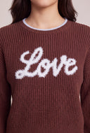Love Graphic Sweater