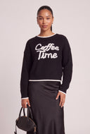 Coffee Graphic Sweater