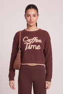 Coffee Graphic Sweater
