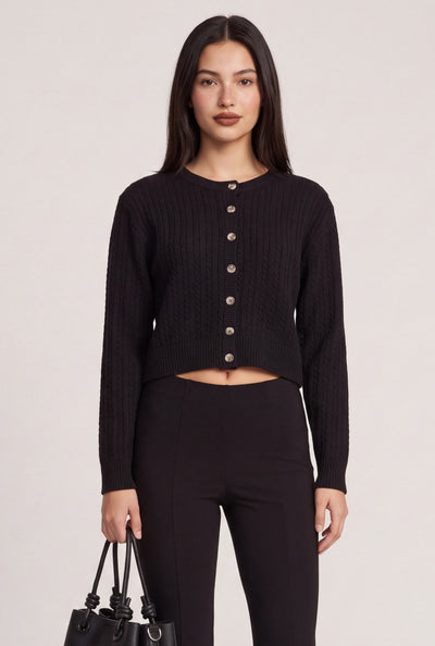 Cable Knit Cardigan