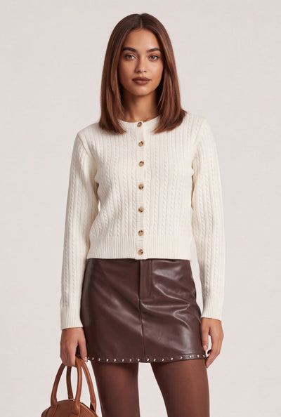 Cable Knit Cardigan