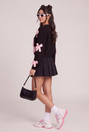 Bow Long Sleeve Cardigan