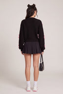 Bow Long Sleeve Cardigan