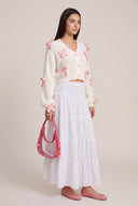 Bow Long Sleeve Cardigan