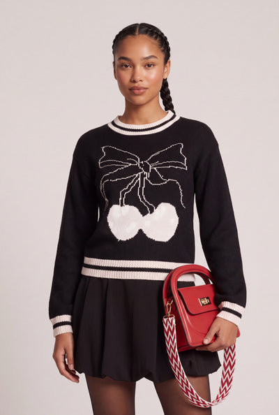 Cherry Graphic Sweater