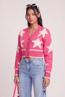 Star Crop Cardigan