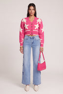 Star Crop Cardigan