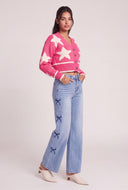 Star Crop Cardigan